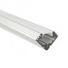 2.5m Aluminium LED Strip Angle Profile 45 Degree