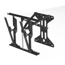 Retractable Universal Cantilever Wall Mount TV Bracket 37 Inch - 85 Inch max weight 75Kg 700mm x 500mm VESA Mount - Black