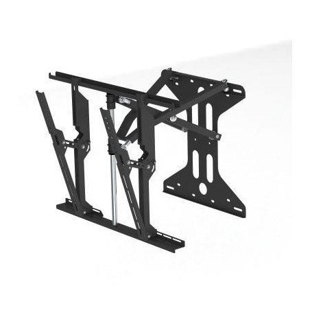 Retractable Universal Cantilever Wall Mount TV Bracket 37 Inch - 85 Inch max weight 75Kg 700mm x 500mm VESA Mount - Black