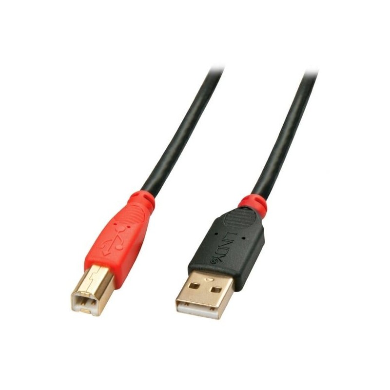 20m USB Type B Heavy Duty Low Loss Cable