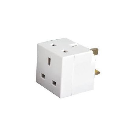 3-way Mains Plug