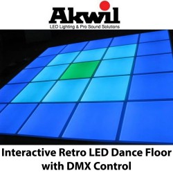 Single Pixel Interactive and DMX LED Dance Floor Modules