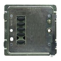Mode TP-SGP-50-BLK Tiger Switch Plate (5 Black Buttons, Single Gang, Excluding Fascia Plate)