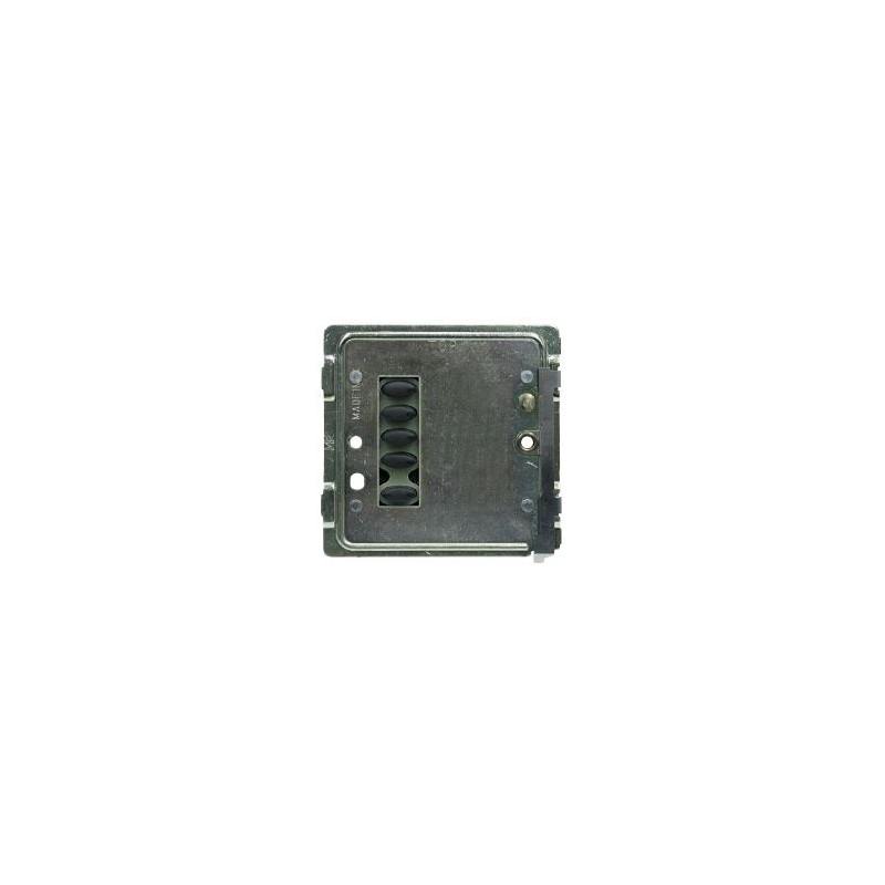 Mode TP-SGP-50-BLK Tiger Switch Plate (5 Black Buttons, Single Gang, Excluding Fascia Plate)