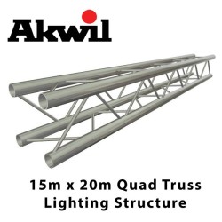 Trilite Optilite Quad Lighting Truss System 15m x 20m