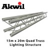 Trilite Optilite Quad Lighting Truss System 15m x 20m