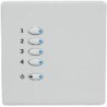 Mode TP-SGP-50-WHI Tiger Switch Plate (5 White Buttons, Single Gang, Excluding Fascia Plate)