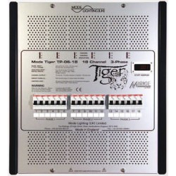 Mode TP-06-18 Tiger Dimmable Power Unit 18 Channel x 6A With RCBO Individual Breaker Protection