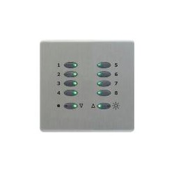 Mode Tiger Switch Cover Wall Plate Fascia TP-S-BSS-** (Single Gang, MK Aspect Brushed Stainless)