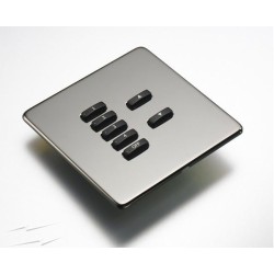 RLF-xxx-SS Stainless Steel Cover Plate for Rako Wireless Wallplates