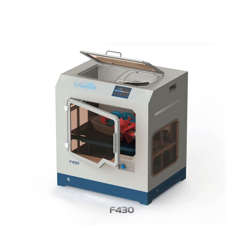 CreatBot F430 3D Printer 420°C Dual Extruders 300x300x400mm Build Size ABS PLA PC Nylon Carbon PETG CreatBot F430 3D Printer 420°C Dual Extruders 300x300x400mm Build Size ABS PLA PC Nylon Carbon PETG