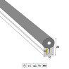 Akwil LED NEON FLEX GRADE A RGBWW 2700k Warm White 60x SMD 5050 per m IP66 240V AC or 24V DC 12W Cost per meter