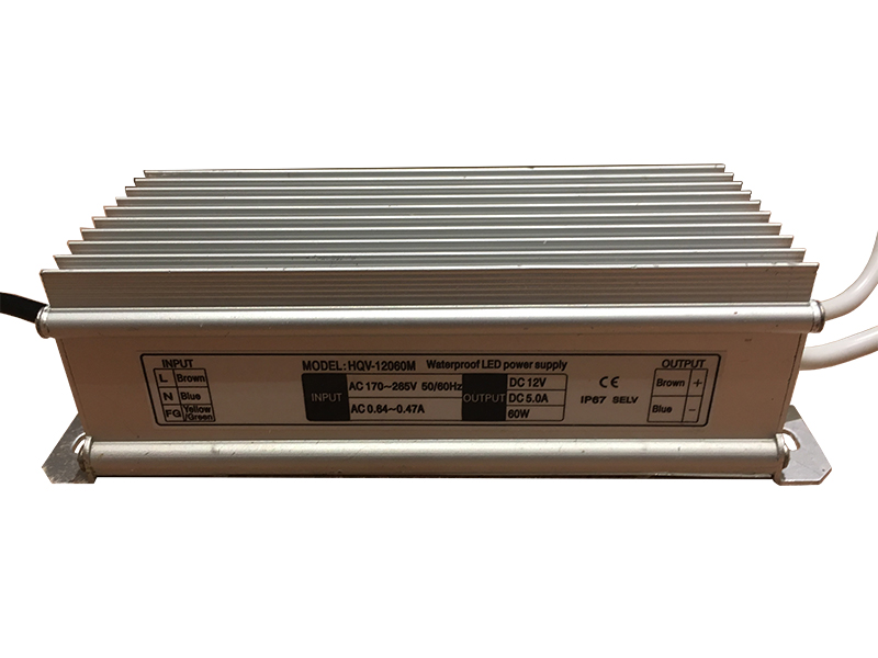 12V 60W PSU IP67 Power Supply