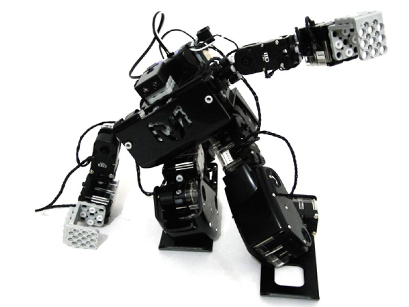 RoboBuilder Football Robot RQ-HUNO Robotic 16 DOF Humanoid Kit (Assembled)