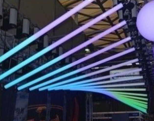2m LED Pendant Kinetic Pixel Tubes