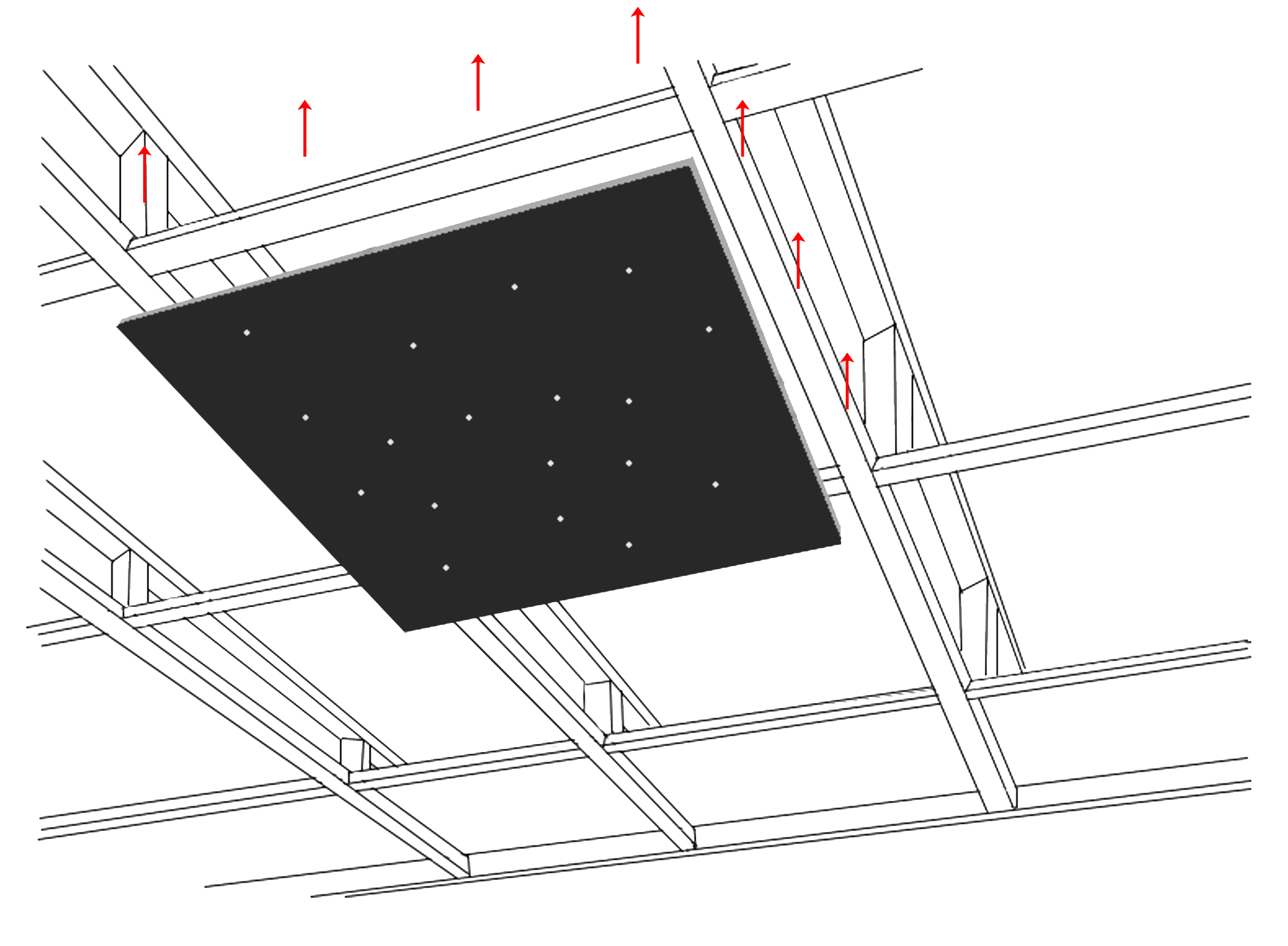 fibre optic panel installation Part 1