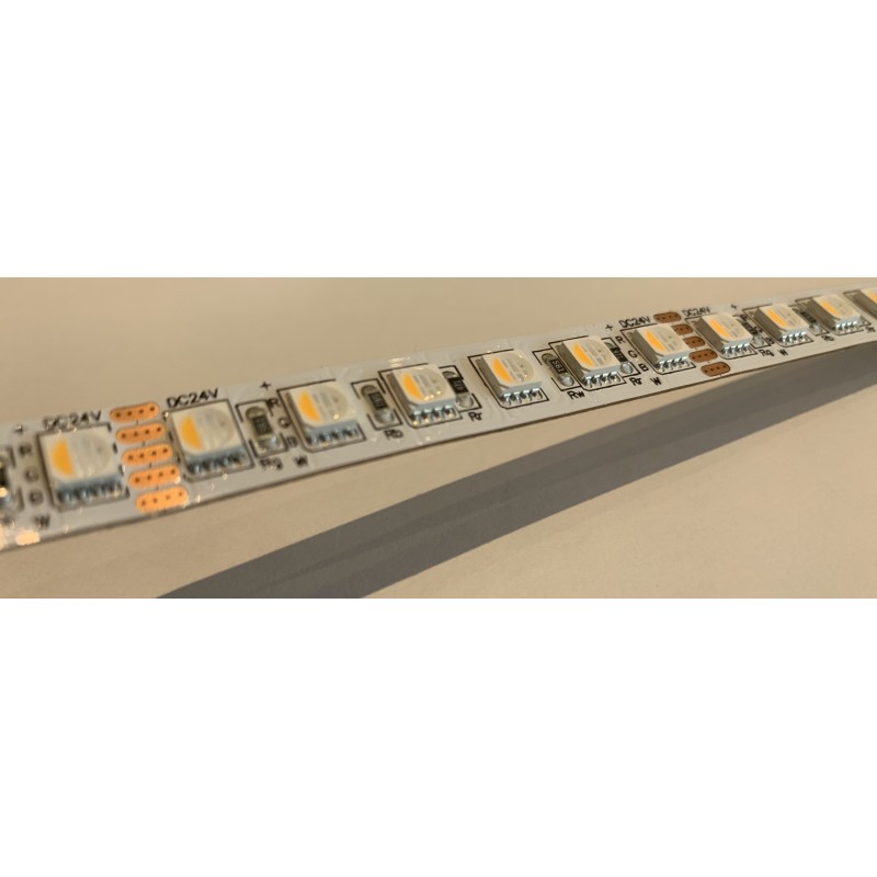 Best RGBWW LED Strip 5m/reel 480pcs LEDs 24V DC 100W 20 W/m RGBW 6000lm with 3M Adhesive