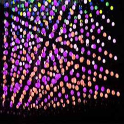 3D LED Matrix Pixel Balls Complete Vertical Pendant Lighting Grid System Colour Display 360 degree RGB DMX Vertical Pendant Rope