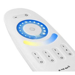 RGBW Remote 2.4G Wireless 8-Zone Remote Controller Smart LED Control System for RGB+CCT LED Bulbs Strip Lights Batteries not Included GLOGLOW Mi Light Controller 