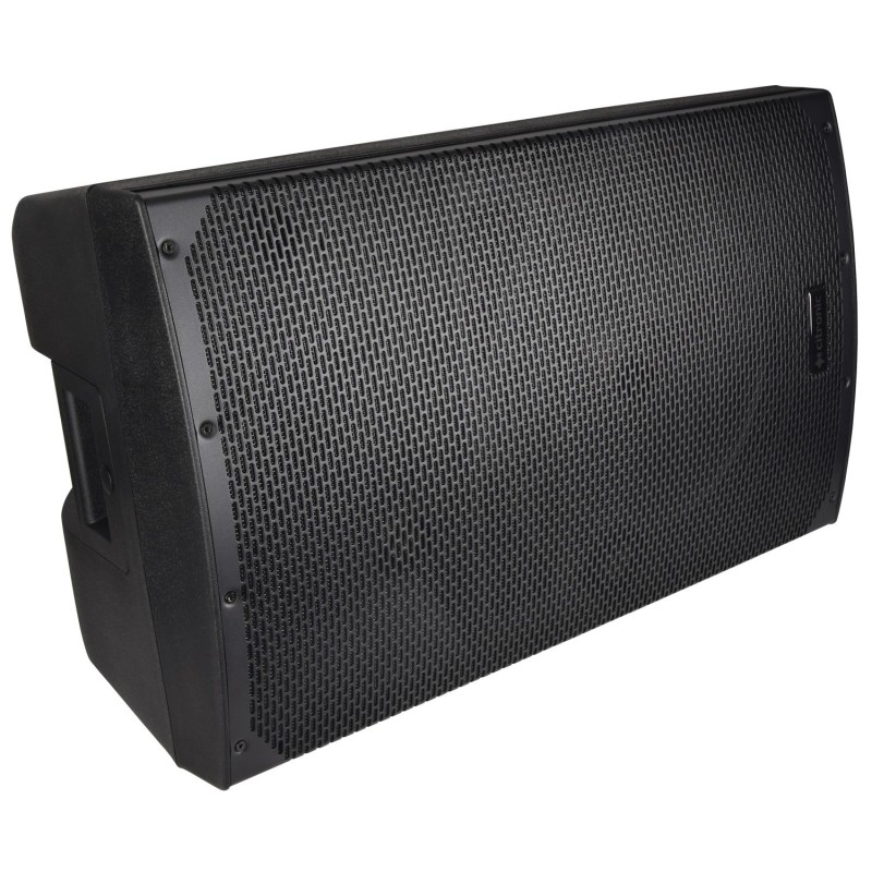2x 350W 15 Inch Powered Pair of Active Portable PA speakers with Bluetooth Wireless Connection and Stereo Link Capability