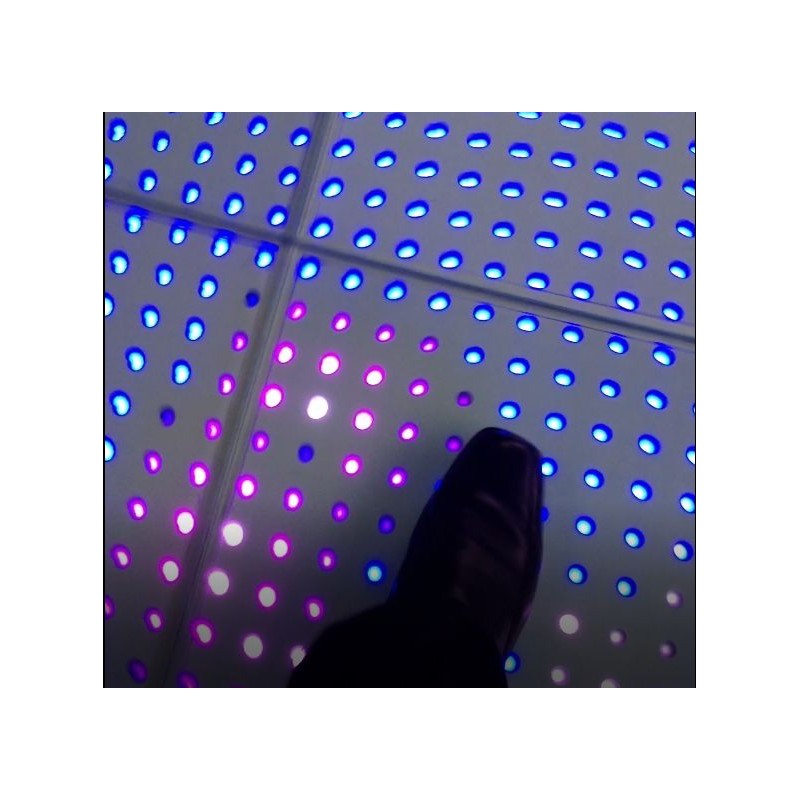 Akwil 144 Pixel Interactive LED Dance Floor Modules Capacitive Touch