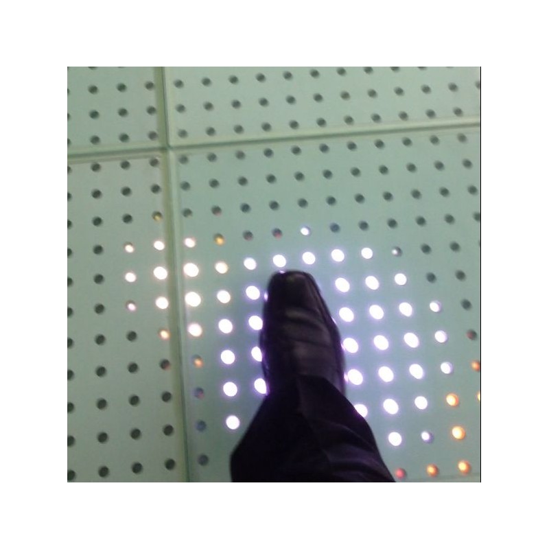 Akwil 144 Pixel Interactive LED Dance Floor Modules Capacitive Touch