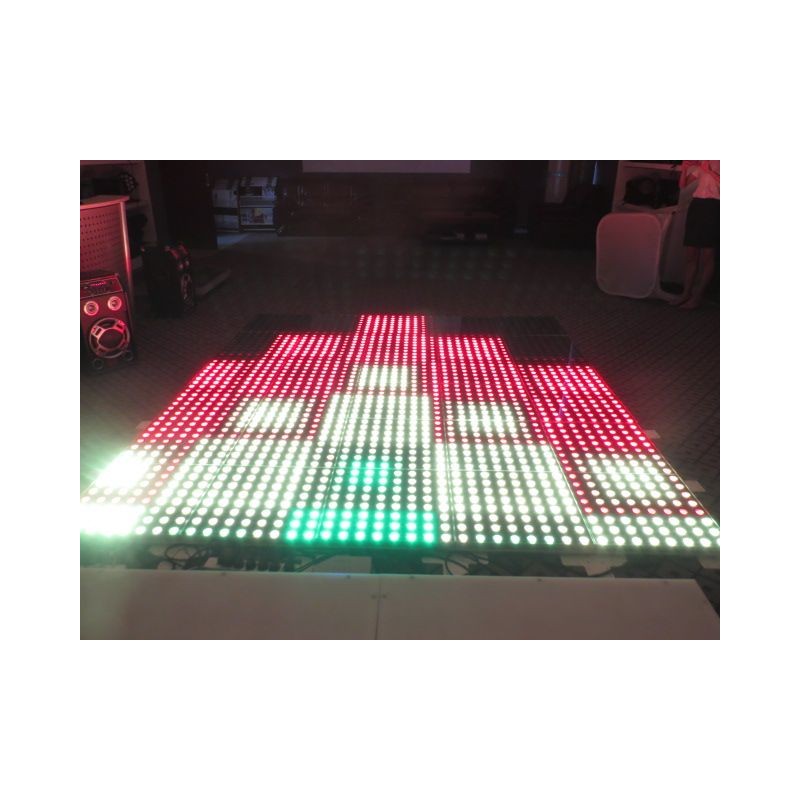 Single Pixel Interactive and DMX LED Dance Floor Modules