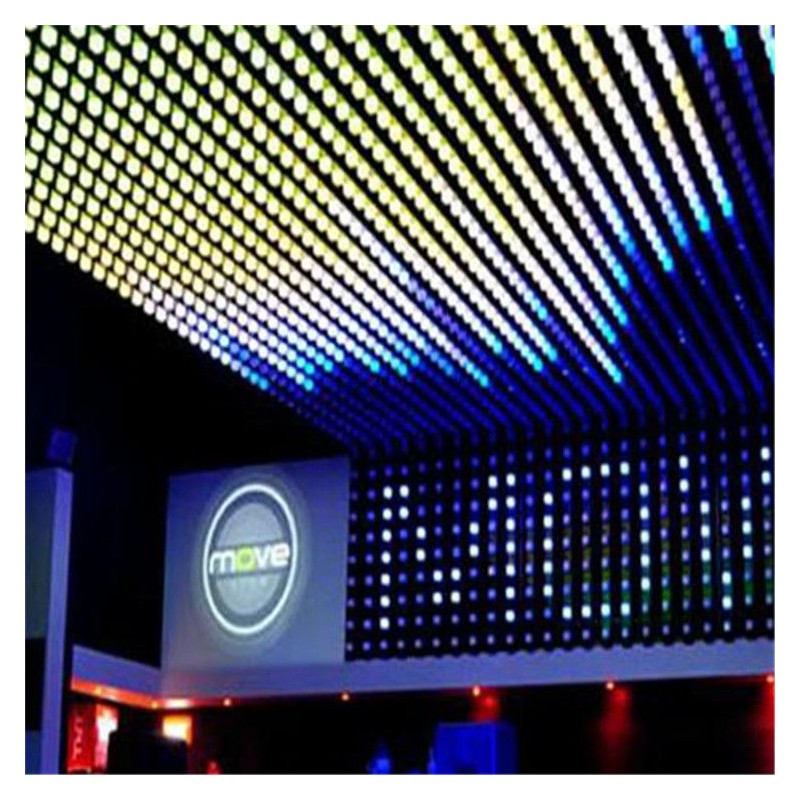 1m sq LED Ceiling Display Panel System 64 Square Pixels Per Sq m - LED CUBE CEILING PANEL 64