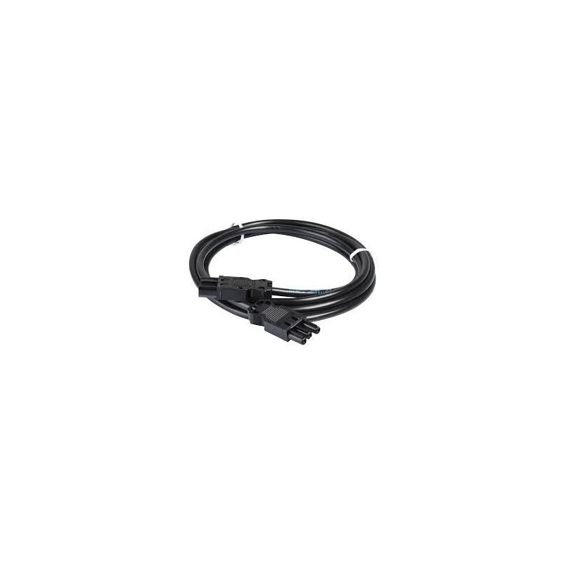 Mode GST Mains Cable (4M, GST Plug to GST Socket, White, 1.5mm2 conductors) GST-CAB-4M-1P-1S-W