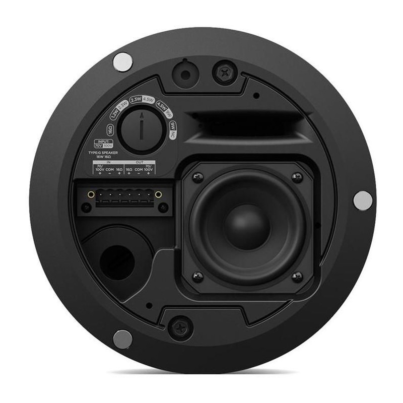 Bose DesignMax DM2CLP 16W 8 Ohm or 100V Line Pair of Flush Mount Ceiling Speakers in White