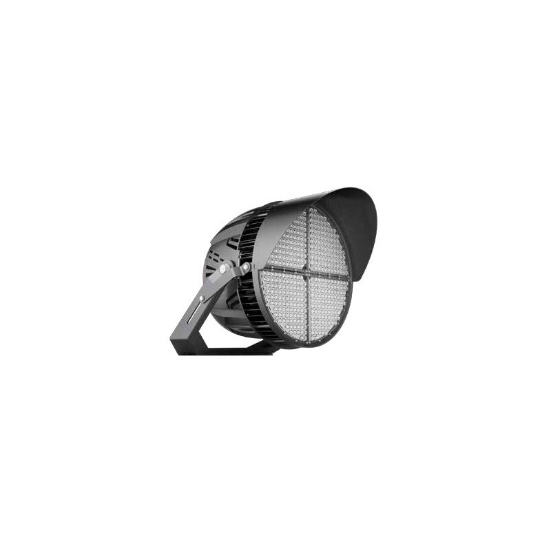 Akwil 1000W LED Stadium Spot Light AK-SP06-1000W Dali or DMX Dimmable with Meanwell Drivers for high end sports spot lighting