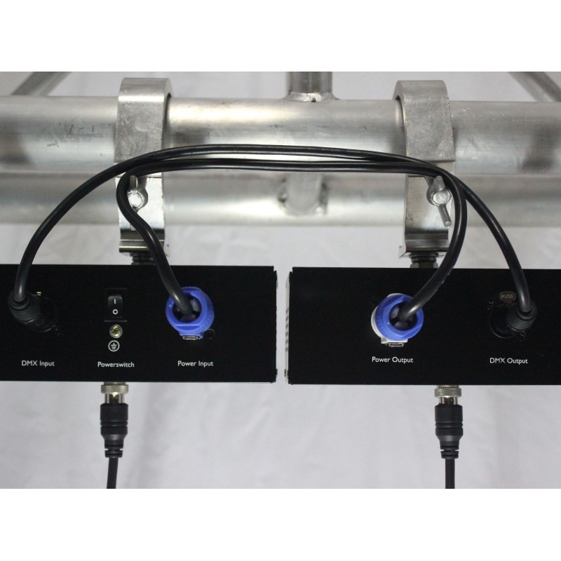 LED Pixel Balls Vertical Pendant Lighting System Colour Display 360 degree RGB DMX Vertical Pendant Rope