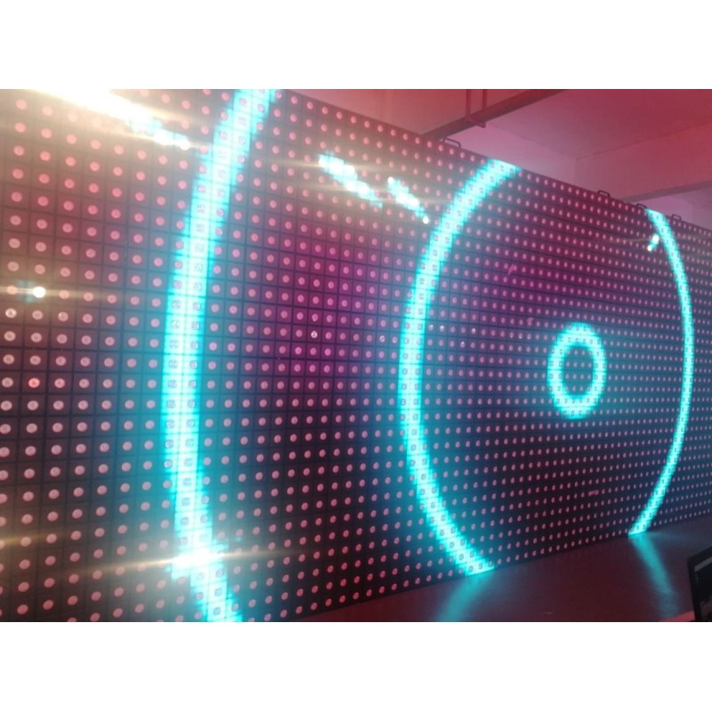 Akwil RGB LED Pixel and WW LED Beam Matrix 500mm x 500mm 36 Pixel Panel System