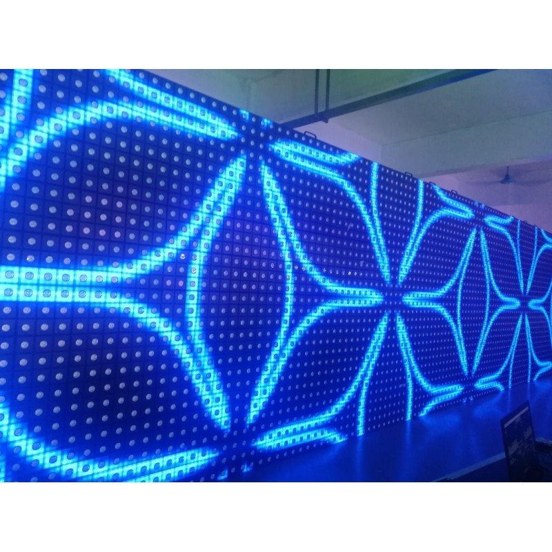Akwil RGB LED Pixel and WW LED Beam Matrix 500mm x 500mm 36 Pixel Panel System