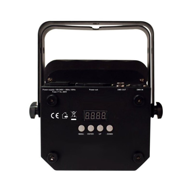 Akwil PAR CAN Colour Beamer Spot Washer 36W 3in1 COB RGB LED DMX Control Shallow Stage Light