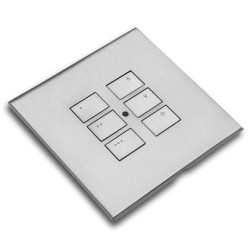 Rako RK-EOS-6 EOS Wireless metal 6 button NFC push button control module without cover plate kit