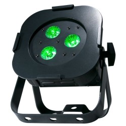 ADJ ULTRA HEX PAR3 -  American DJ 3x 10-Watt RGBAW UV LEDs 6-IN-1 HEX LEDs