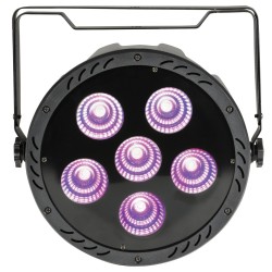 180W QTX PAR-180+UV High Power RGB and UV Colour PAR Light with IR Remote