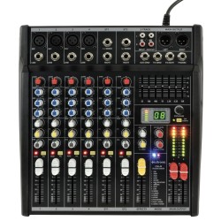 Citronic CSL-8 Mixing Console 8 input Compact Mixing Consoles with DSP