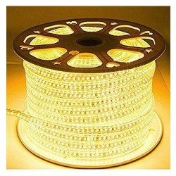 Akwil 50m 2700k Warm White 120 LED per m 24V High Output LED Strip Tape 50m Reel 10.25W per m CRI 80