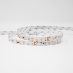 Akwil 5m 2700k Warm White 128 LED per m 24V High Output LED Strip Tape 5m Reel 10.25W per m CRI 90