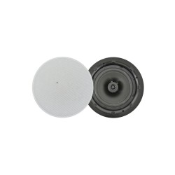 Full Range 2 Way Low Profile 120W 8 Ohm or 50W 100V Line Ceiling Speakers