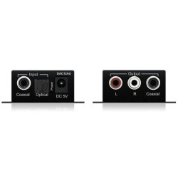 Bluestream Optical TOSLINK to Dual Analogue and Coax Digital Converter