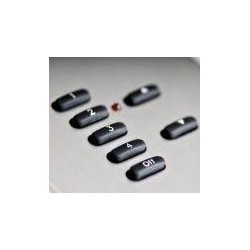 Rako Replacement Rubber Buttons for RCP-07 Wallplate - 7 Button