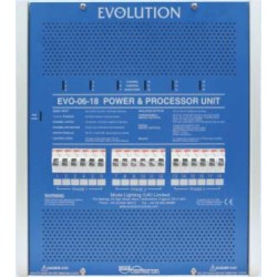 Mode EVO-06-18-RCBO Evolution Power & Processor Unit with RCBO Protection (18 Channels of 6 Amps, Inductive 6 Amps)