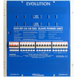 Mode EVS-RP-16-18-RCBO Evolution Slave Relay Pack with RCBO Protection (18 Channels of 16 Amps Switching Only)