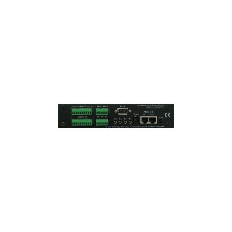 CIR-Pod-R - Integrated AV controller with IR RS232 Relays GPIO and PodNet