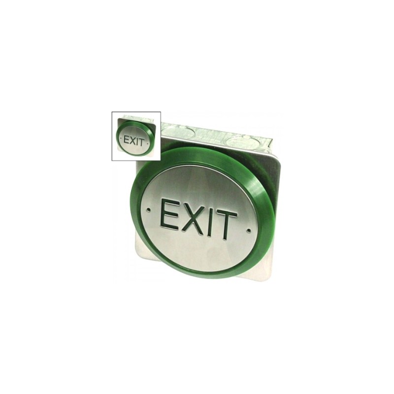 All Active Small Push Plate Exit Button EBPP02