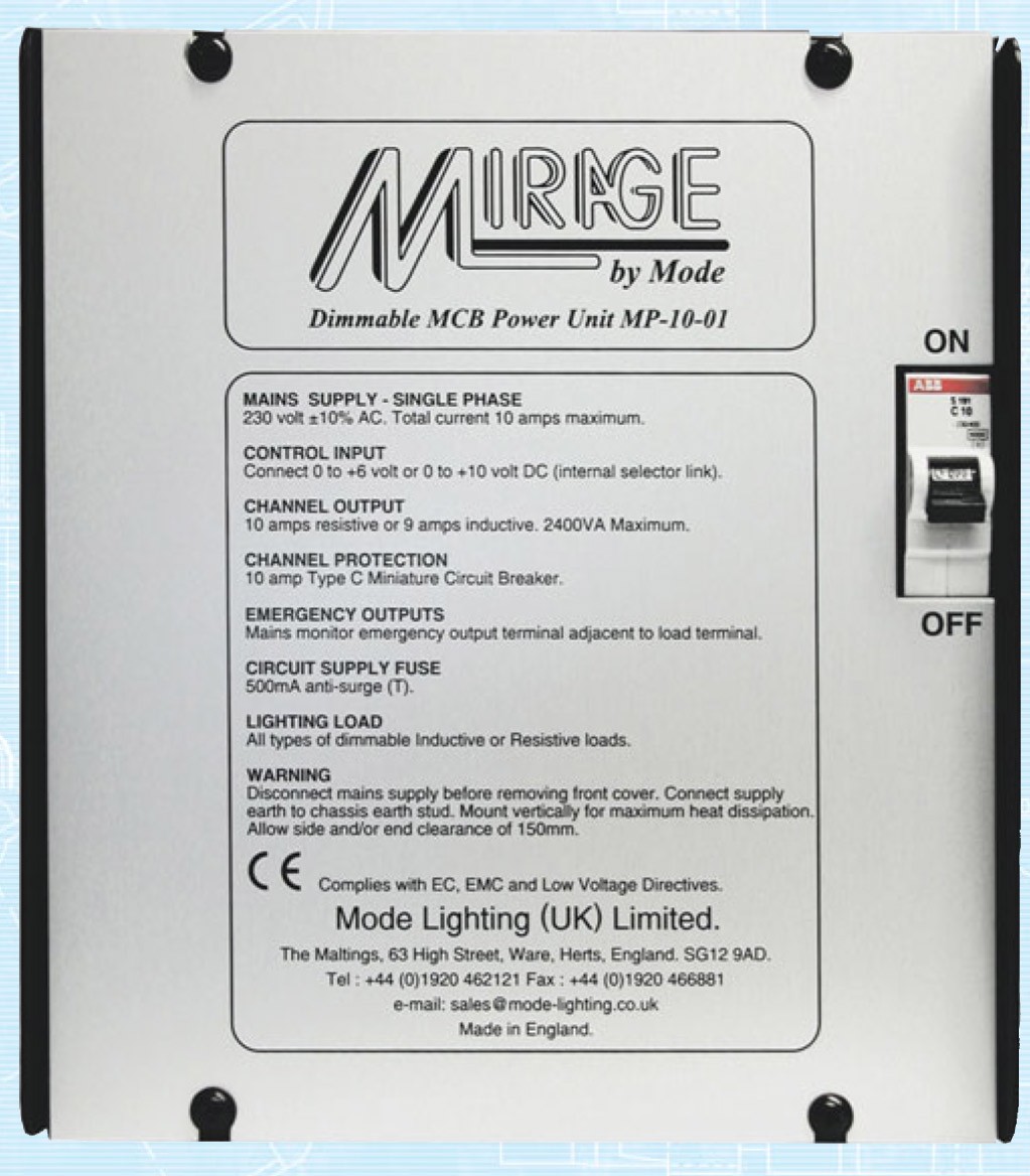 Mode Lighting Mirage Dimmable Power Unit SP-06-08 