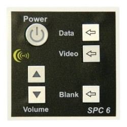 SPC-6 6 button display controller with UK psu